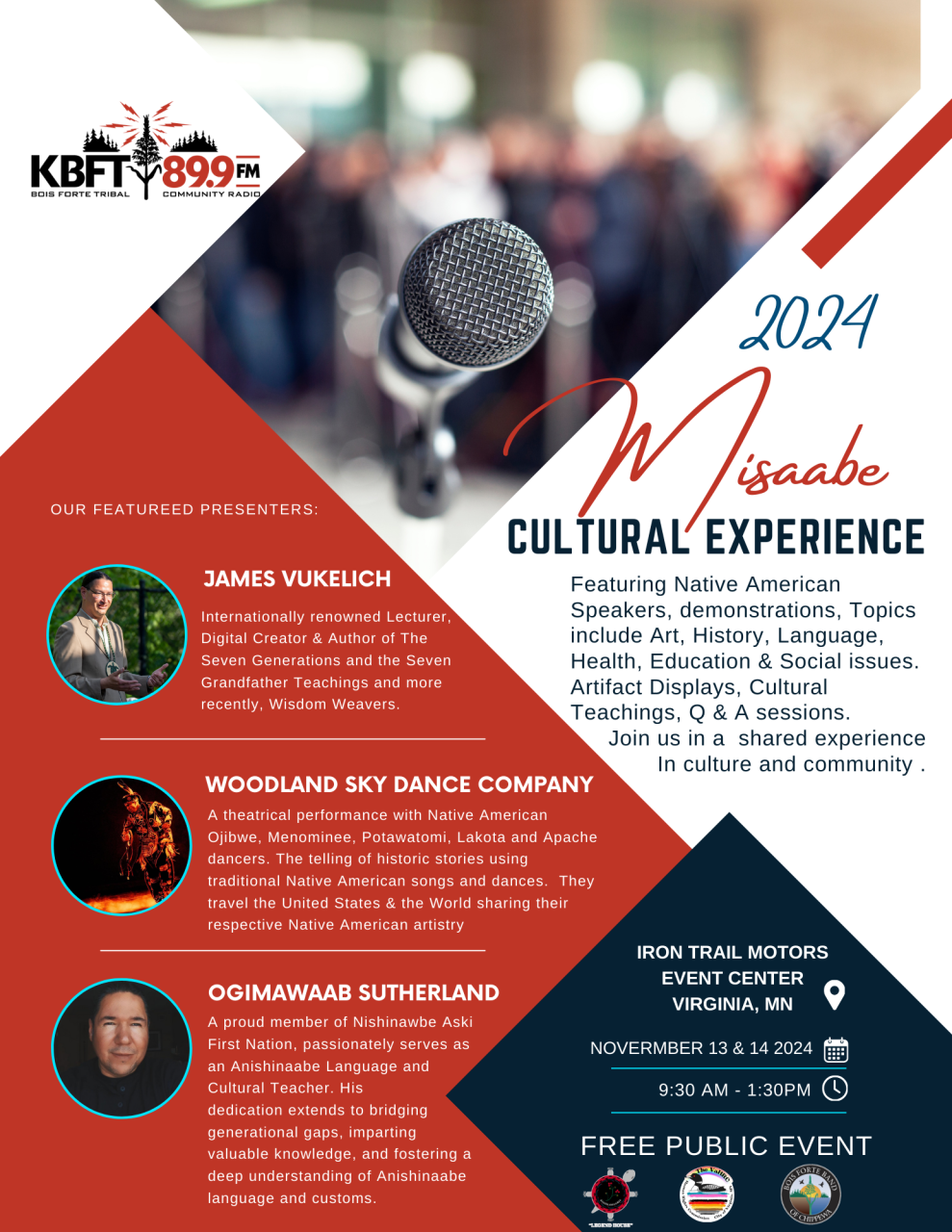 KBFT 89.9FM Hosts Misaabe Cultural Experience 2024